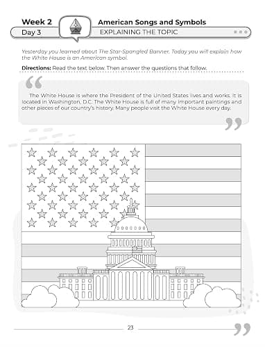 1st Grade Social Studies: Daily Practice Workbook | 20 Weeks of Fun Activities | History | Civic and Government | Geography | Economics | + Video ... Each Question (Social Studies by ArgoPrep) thumbnail 11