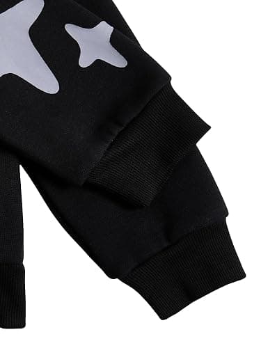 SOLY HUX Boy's Zip Up Hoodies Y2k Letter Graphic Sweatshirt | Long Sleeve, Streetwear Jacket thumbnail 6