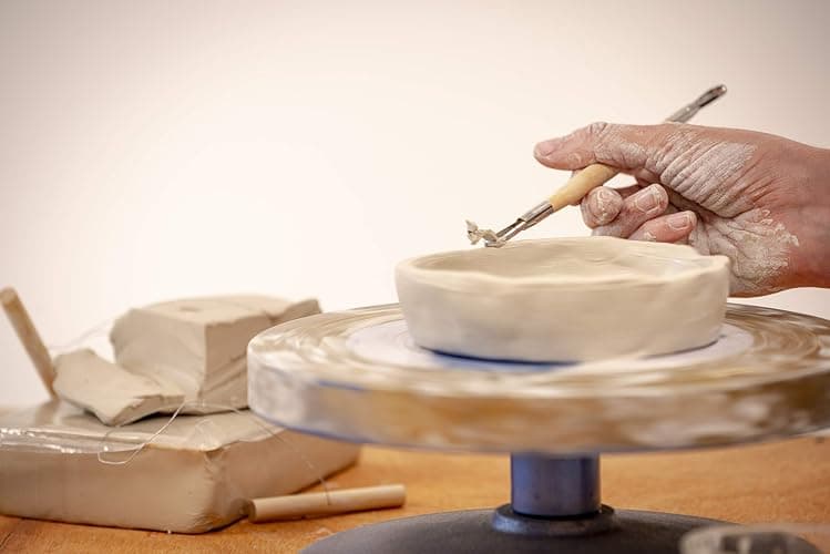 Pébéo - Argilla senza Cottura Gédéo - Creta Autoindurente, Senza Forno - Modellazione, Stampo e Ceramica, Grigio cemento, 1.5 Kg thumbnail 5