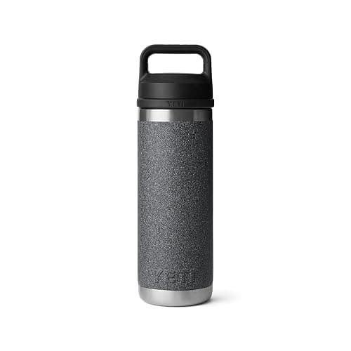 YETI Rambler 18 oz Bottle, Leakproof, Vacuum Insulated, Stainless Steel with Chug Cap, Black Stone thumbnail 7