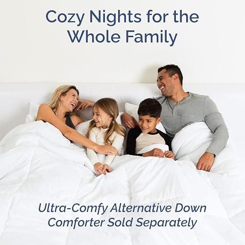 King 6 Piece Sheet Set - Comfy Breathable & Cooling - Ultra Soft Hotel Luxury Bedding Set with 8-16 Inch Deep Pockets - 1 Flat & 1 Fitted Sheet & 4 Pillowcases - Cozy, Wrinkle Free & Easy Care - White thumbnail 7
