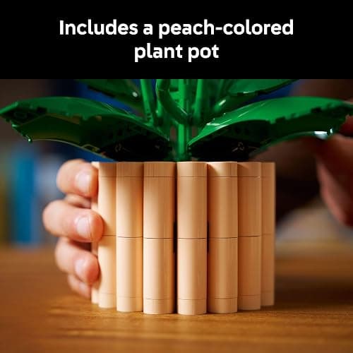 LEGO Botanicals Peace Lily Flower Building Set for Adults - Gifts for Birthdays - DIY Bedroom, Book Shelf & Office Decor for Women & Men, Ages 18+ - Artificial Flowers Crafting Kit - 11504 thumbnail 5