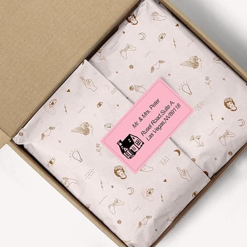 Anylabel 2.25" x 1.25" Pink Direct Thermal Labels, Replacement for Self-Adhesive Address Shipping Barcode Thermal Stickers, Compatible with Rollo & Zebra Thermal Label Printer(1 Roll, 1000 Labels) thumbnail 6