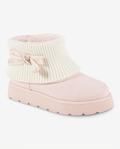 Juicy Couture Women’s Fashion Boots – Cozy Ankle Booties with Chunky Lug Sole, Soft Upper, and Pull-On Fit for Cold Weather Comfort thumbnail 6