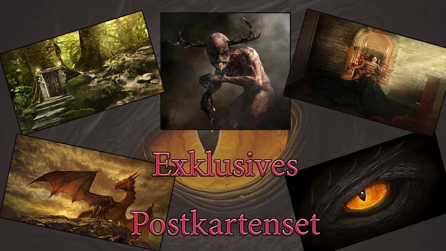 Die Caraval-Serie Band 1-4 plus 1 exklusives Postkartenset thumbnail 2