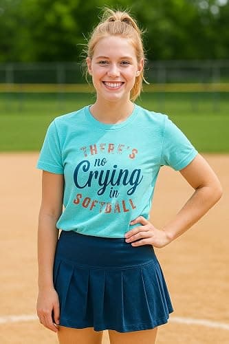 Mihvhyrt Softball Lover Mom T Shirt Grandma Baseball Softball Graphic Mama Coach Women Gift Sport Mom Must Have Essential thumbnail 2