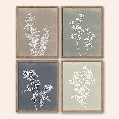 Boho Wall Art Set of 4 - Image 1