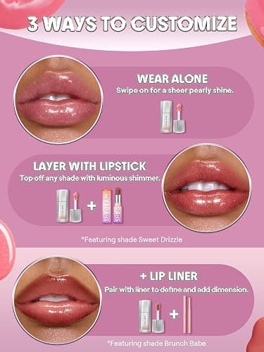 SHEGLAM Glass Lock Air Gloss High Shine Finish Moisturizing Lip Gloss-Hard Candy thumbnail 5