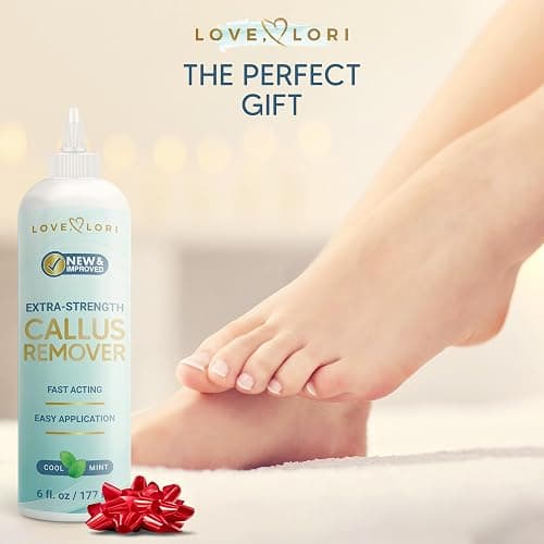 Callus Remover for Feet (Extra Strength) Foot Callus Remover Gel - Pedicure Tools for Feet Scrubber – Foot Care Spa Essentials, 6oz thumbnail 6