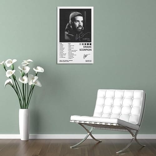 Drake Poster Scorpion Album Cover Poster for Bedroom Aesthetic Canvas Art Wall Decor 24x36inch(60x90cm) thumbnail 5