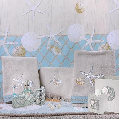 Avanti Linens - Lotion Pump/Soap Dispenser, Countertop Accessories, Beach Inspired Bathroom Decor (Seaglass Collection) - Lotion Pump thumbnail 4