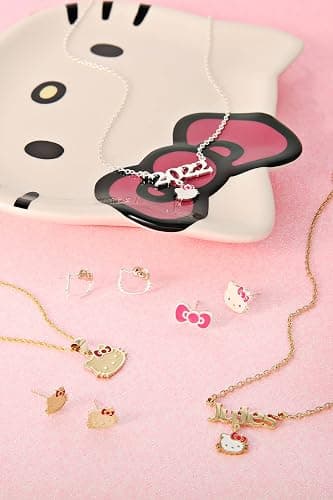 Hello Kitty Earring Ring Trinket Holder - Ceramic Trinket Dish thumbnail 4