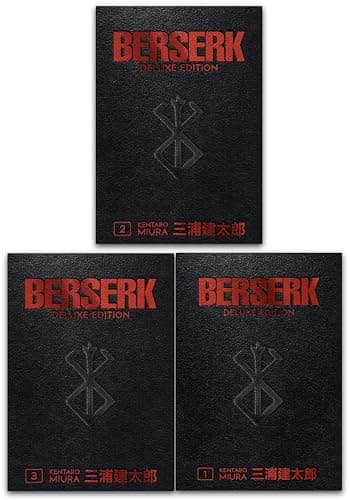 Berserk Deluxe Edition Series 3 Books Collection Set (Berserk Deluxe Volume 1, Berserk Deluxe Volume 2, Berserk Deluxe Volume 3) - Image 1