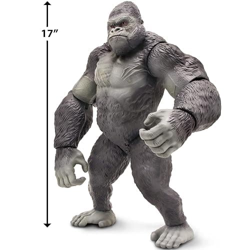 Lanard Primal Clash! Big Boss Gorilla! - 17'' Action Figure, Giant Poseable Mega-Monster, Ages 3+ thumbnail 2