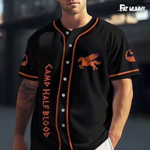 fat mummy Cute Alien Baseball Jersey, Movie Character Jersey Button Down Shirt, Birthday Gifts for Cartoon Lovers thumbnail 2