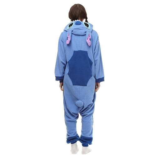 Wishliker Adult Onesie Animal Pajamas Halloween Cosplay Costumes Party Wear Blue thumbnail 5