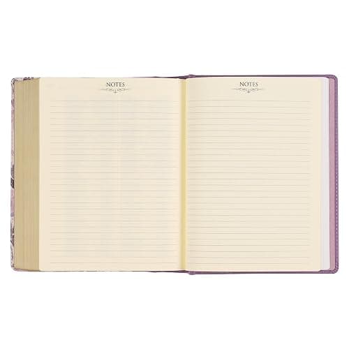 KJV Holy Bible, Note-taking Bible, Faux Leather Hardcover - King James Version, Purple Floral Printed (KJV Note-taking Editions) thumbnail 11
