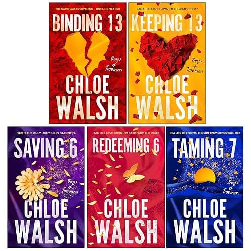 Boys of Tommen Series 5 Books Collection Set By Chloe Walsh (Binding 13, Keeping 13, Saving 6, Redeeming 6 & Taming 7) thumbnail 4