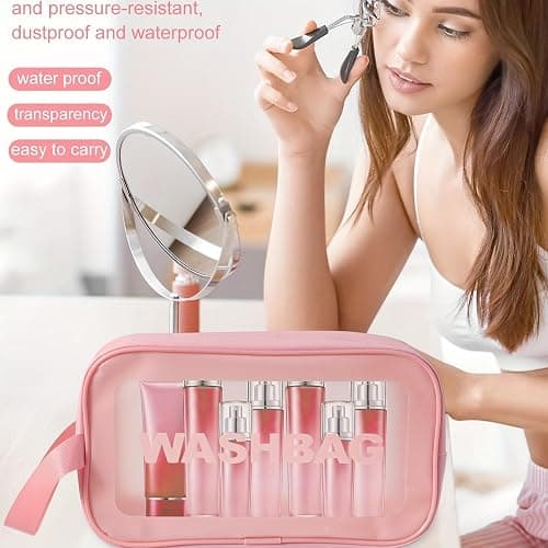 HGHDBT 70Pcs Pink Makeup Brushes Set Professional Makeup Kit Multi-functional Makeup Tool Set with Case Facial Makeup Accessories, Foundation Makeup Brush Kit Eye and Face Make up Brushes & Tools - Pink thumbnail 4