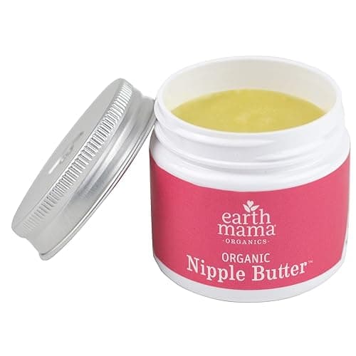 Earth Mama Organic Nipple Butter™ | Nipple Cream Safe for Breastfeeding | Postpartum Essentials for Nursing | Non Lanolin Nipple Cream, 2-Fluid Ounce - 2 Fl Oz (Pack of 1) thumbnail 8