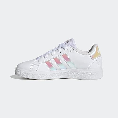 Adidas Mixte Enfant Grand Court Lifestyle Lace Tennis Shoes thumbnail 2