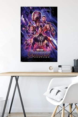 Trends International 24X36 Marvel: Avengers: Endgame - One Sheet Wall Poster, 24" x 36", Premium Unframed Version thumbnail 4