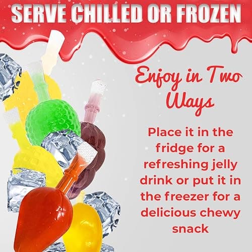 Fusion Select Jelly Fruit Snack Jelly Fruits Hit or Miss Candy Challenge - Fruit-Shaped Jelly- Assorted Flavors, Strawberry, Orange, Apple, Pineapple, Grape, Mango (1 Jar) thumbnail 5