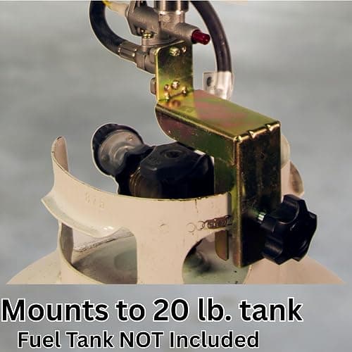 Dura Heat TT-360 Propane(LP) 360 Degree Tank Top Heater, Length: 8.9in, Width: 8.9in, Height: 20.24in,Silver thumbnail 7