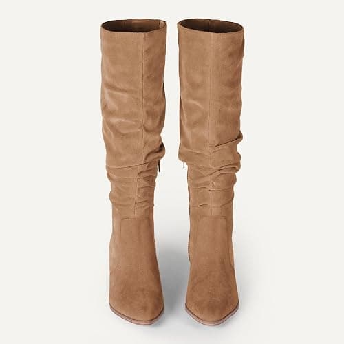 Amazon Essentials Women's Tall Block Heel Boots thumbnail 6