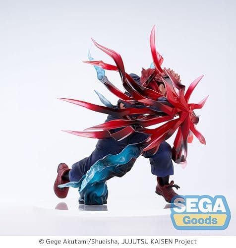 SEGA-Luminasta Jujutsu Kaisen Yuji Itadori Black Flash Figure thumbnail 6