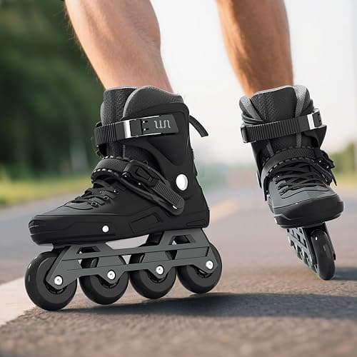 SWAY Professional Inline Skates for Adult, High Performance Roller Skates for Women Men, Racing Skates for Teens, Male, Female, Roller Blades Size 4-10, ABEC-11 Bearing thumbnail 8