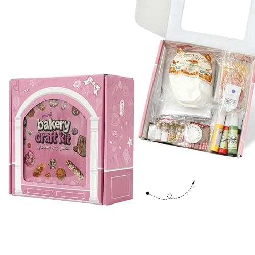 iLAND Air Dry Clay Crafts for Girls 8-12 Cute Arts and Crafts for Kids Fun Kid Activities on Lovely Modeling Clay Kit DIY Crafting for Teens Birthday Gifts for Girls 10-12 13 Christmas Gifts Creative thumbnail 7