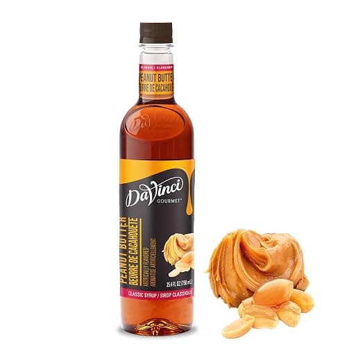 DaVinci Gourmet Classic Peanut Butter Syrup, 25.4 Fluid Ounces (Pack of 1) - Image 1