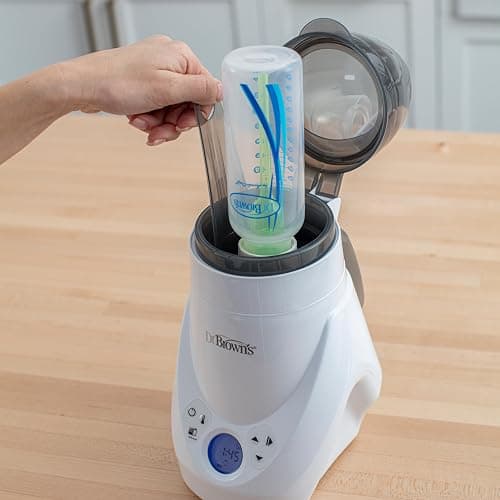 Dr. Brown's Deluxe Baby Bottle Warmer and Sterilizer for Formula, Breast Milk, and Baby Food Jars - Deluxe Baby Bottle Warmer & Sterilizer thumbnail 14