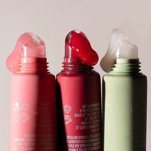 Summer Fridays Holiday Lip Butter Balm Set - Conditioning Vegan Lip Balm for Instant Moisture, Shine & Hydration - Includes Cherry, Sweet Mint & Pink Sugar (3 Count) thumbnail 3