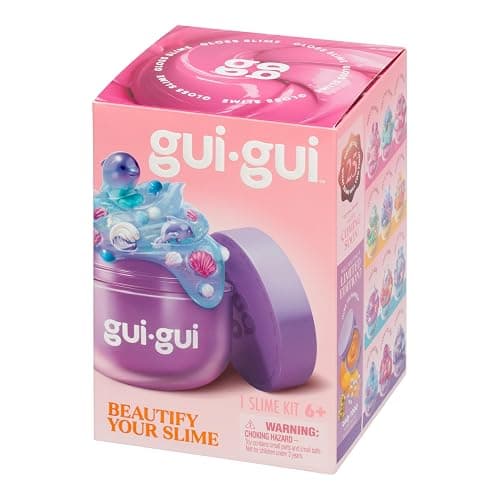 Gui Gui Scented Slime 1 Pack - 5 Step DIY Process to Customize Your Ultimate Slime Glow-Up, Resealable and Reusable Container, ASMR Experience, 13 to Collect Across Season 1 - Styles May Vary thumbnail 3