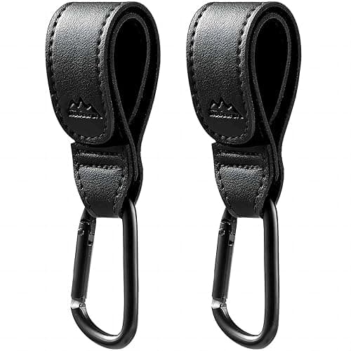 Baby Stroller Hooks (Black)