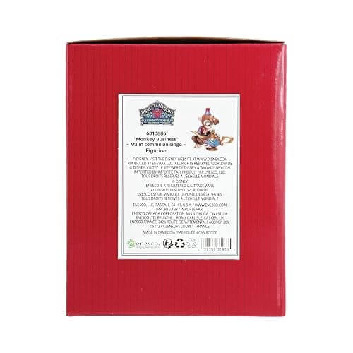 Enesco Disney Traditions by Jim Shore Aladdin Abu Holding The Genie Lamp Figurine, 4.5 Inch, Multicolor thumbnail 10