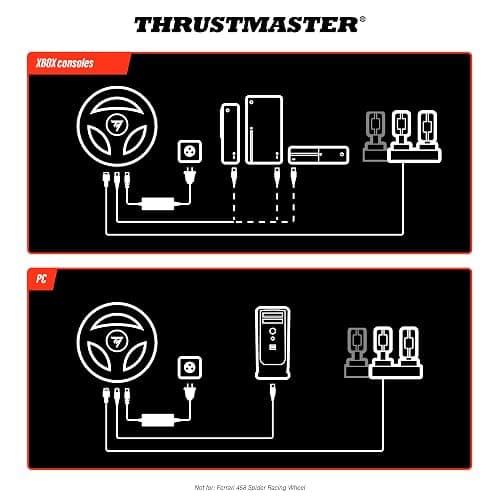 Thrustmaster T128 Racing Wheel – Entry-Level Force Feedback Wheel for Xbox Series X|S, Xbox One, and PC thumbnail 4