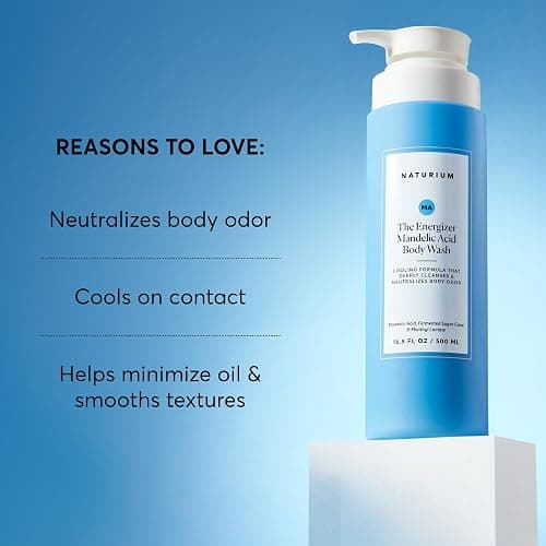 Naturium The Energizer Body Wash, Cooling & Refreshing Formula with Mandelic Acid, Deeply Cleanses & Neutralizes Body Odor, 16.9 oz thumbnail 3