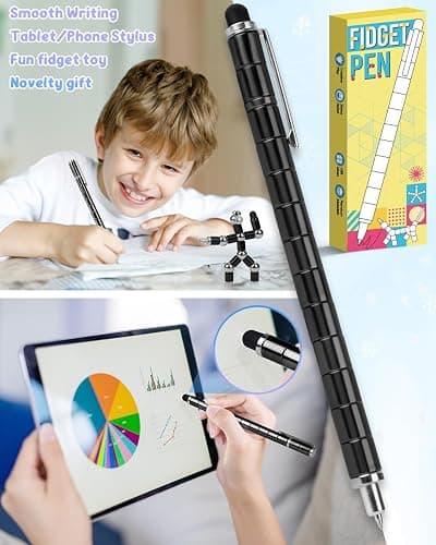 Stocking Stuffers for Teen Boys Girls Magnetic Fidget Pen: Gifts for Kids Men Husband Adults Magnetic Pens Toys Cool Gadgets Teenage Year Old Christmas Birthday Gift Ideas Fun Stress Relief Items thumbnail 6