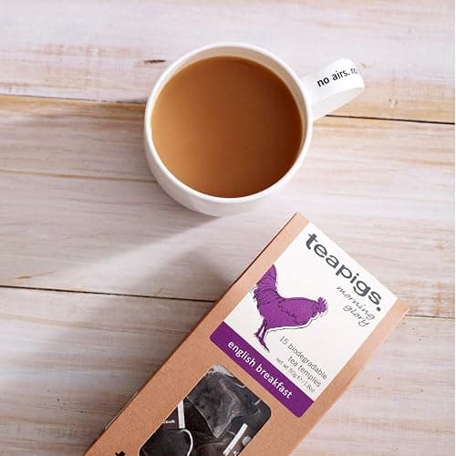teapigs Black Tea Bags Made With Whole Leaves Pack of Tea Bags, english breakfast, 50 Count (5423) thumbnail 3