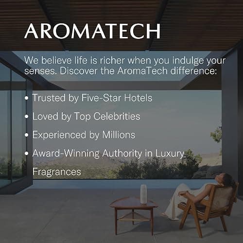 AromaTech Santal Aroma Essential Oil Blend: Luxury Hotel Inspired Aromatherapy with Amber, Vanilla, Cedar & Sandalwood for Ultrasonic Diffusers (4 Fl Oz (Pack of 1)) thumbnail 4