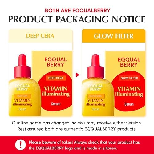 EQQUALBERRY Vitamin Illuminating Serum – Brightening Vitamin C Serum with Niacinamide | Strengthens skin barrier | Hydrates using Ceramide and Hyaluronic Acid, 1.01oz | holiday gifts / 30ml thumbnail 2