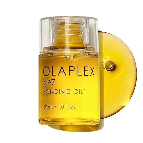 Olaplex No. 7 Bonding Oil, Concentrated High Shine Heat Protectant | Visibly Smooths & Softens Hair | Added Color Vibrancy | Up to 72 Hour Frizz Control | For All Hair Types | 1 fl oz - Image 1