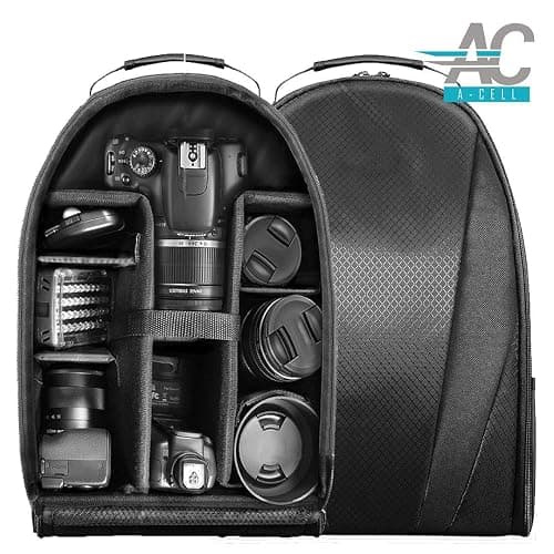 A-Cell 58mm Accessory Bundle for Canon EOS Rebel T7, T6, T5, T3, T100, 4000D, 2000D, 3000D and More with 32GB SanDisk Memory Card, Wide Angle Lens, Telephoto Lens, Tripod, Backpack thumbnail 6