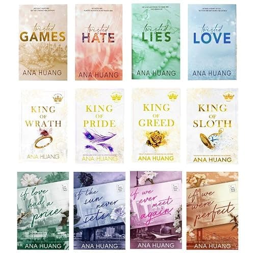 Ana Huang 12-Book Collection Set: Kings of Sin Series, Twisted Series, and If Love Series - Image 1