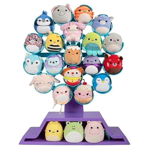 Squishmallows Original Micromallows Ferris Wheel Display Set - Includes 22 Micromallows (Amazon Exclusive) - Image 1