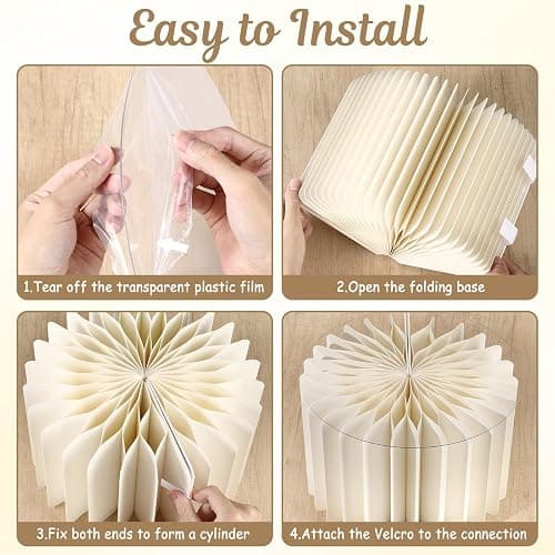 Youjoitim 6Pcs Buffet Risers, Food Risers for Table, Foldable Cake Stands for Party, Paper Dessert Table Display Set, Cupcake Display Stand for Birthday Wedding Party Decoration (White) thumbnail 7