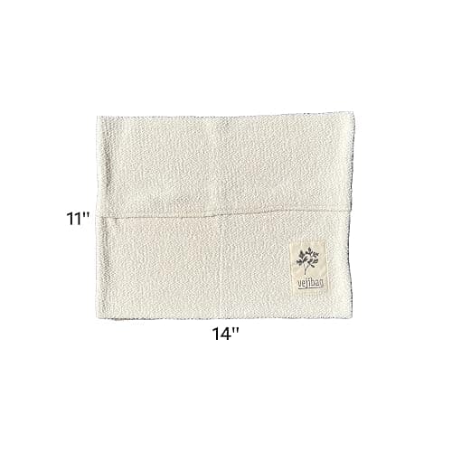 VEJIBAG Two Pocket Herb Bag | Certified Organic Cotton Vegetable Crisper Bags | Keep Herbs & Veggies Fresh | Reusable, Eco-Friendly, Biodegradable, Machine Washable/Dryable | Made in USA thumbnail 2